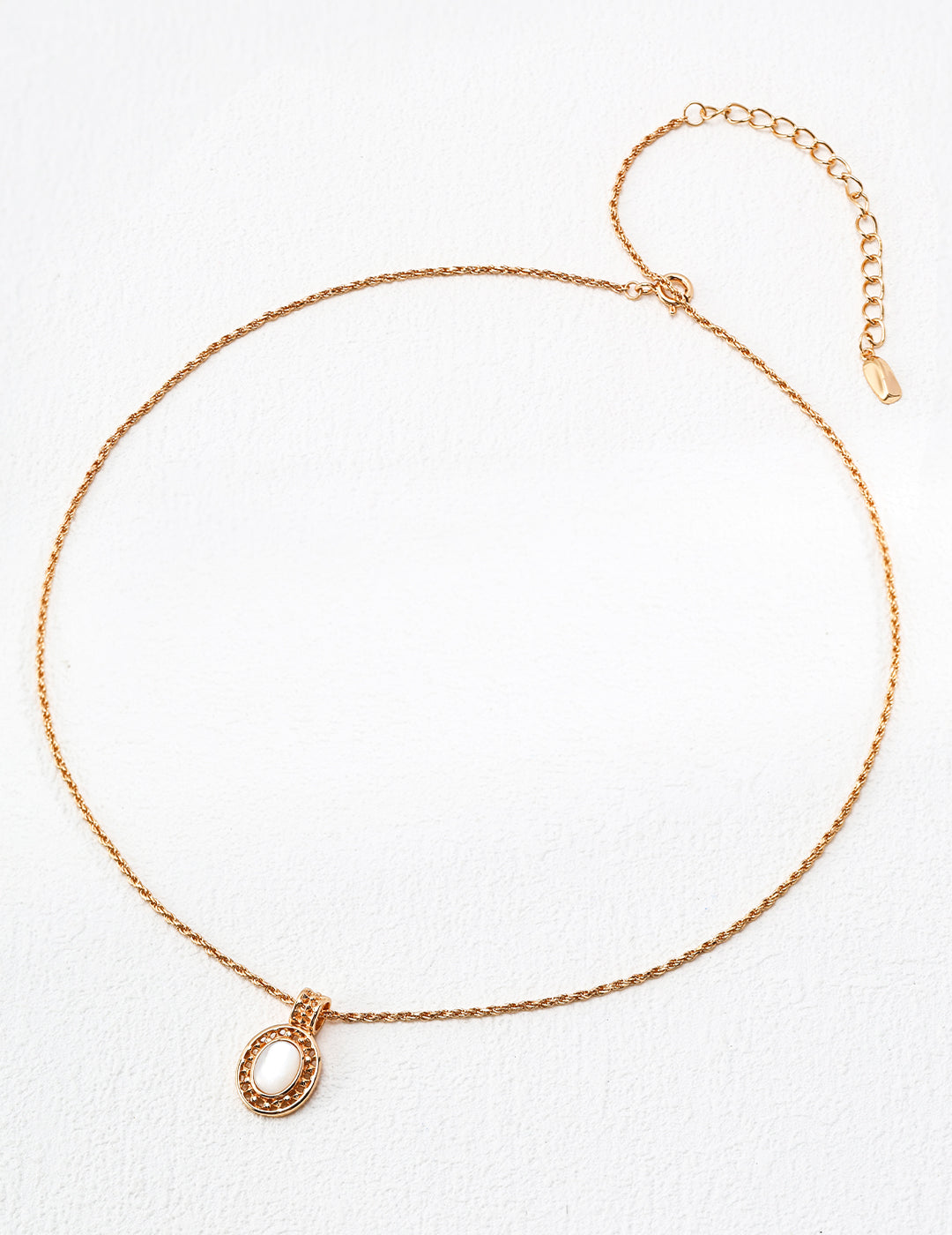 Pure silver minimalist necklace - Koisa